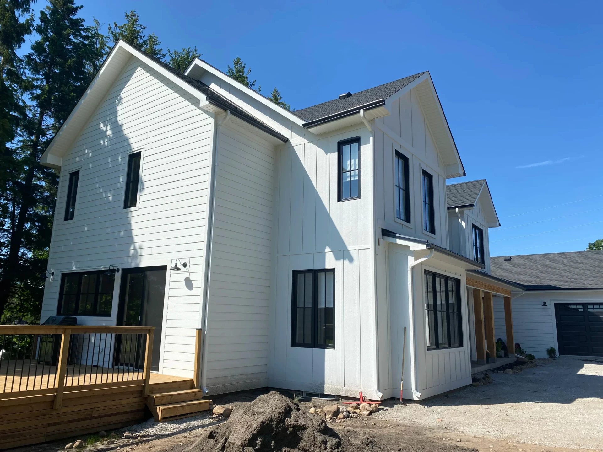Custom multi-story exterior design reference